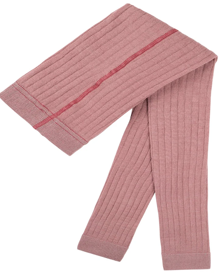 Pure Pure by Bauer - Leggings mit Merinowolle shadow-rose