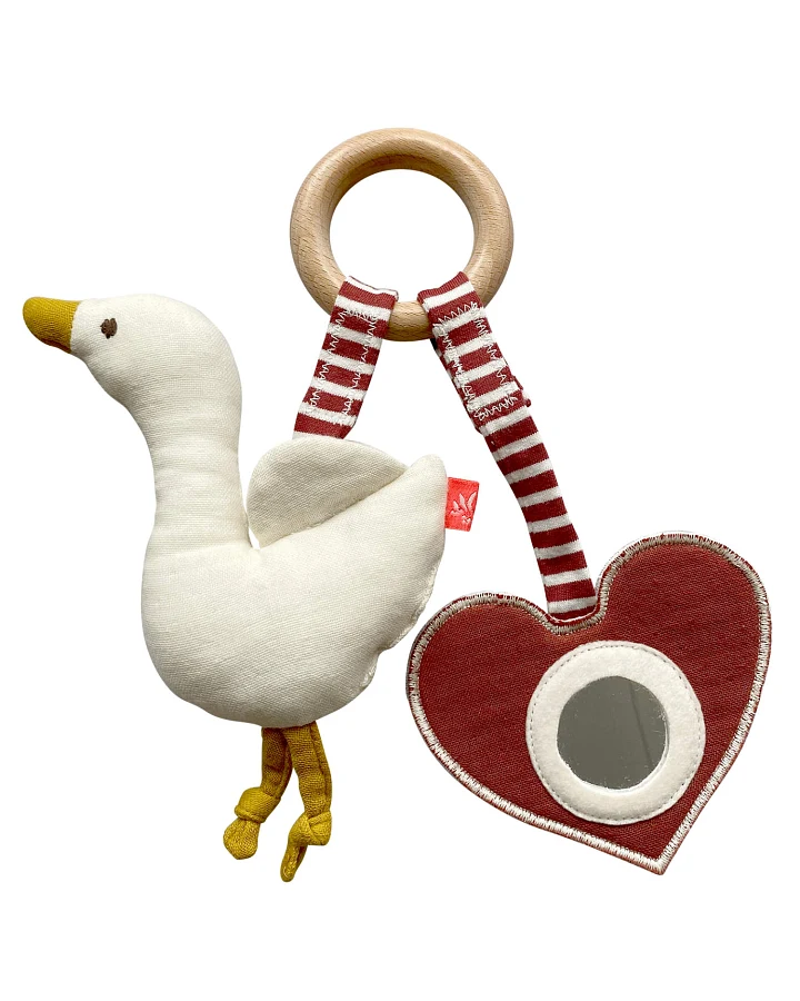 kikadu - Beißring mit Gans und Herz