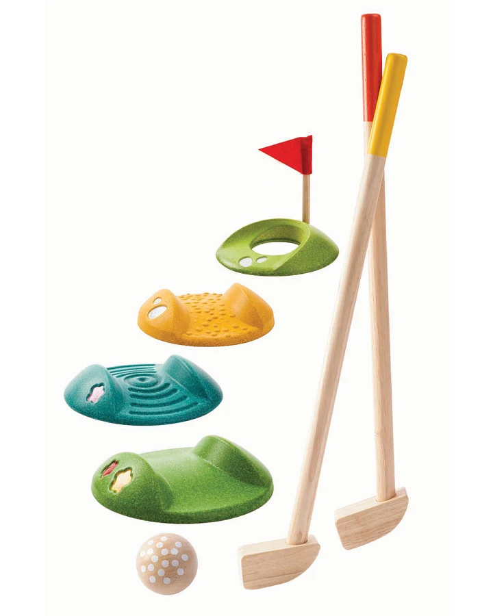 PlanToys - Minigolf Set 9-tlg.