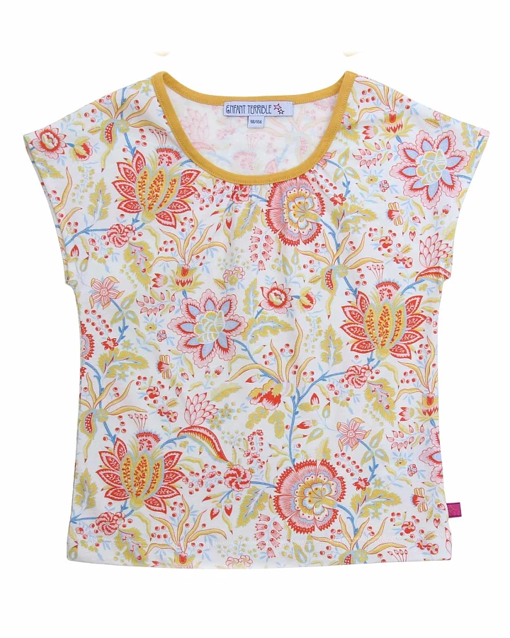 Enfant Terrible - T-Shirt "Paisley" white-honey