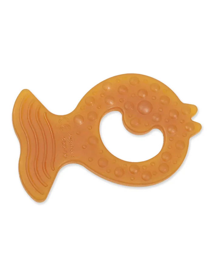 Grünspecht - Beißring Fisch Naturkautschuk