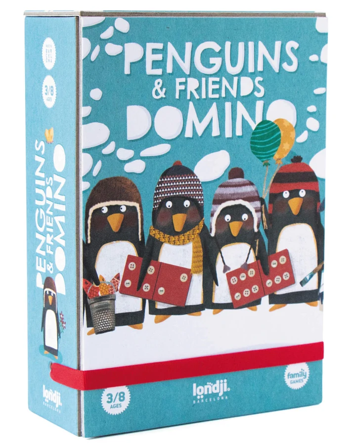 londji - Domino "Penguins & Friends" 28 Teile
