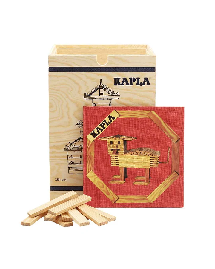 Kapla - Holzplättchen 280er Kiste Klassik