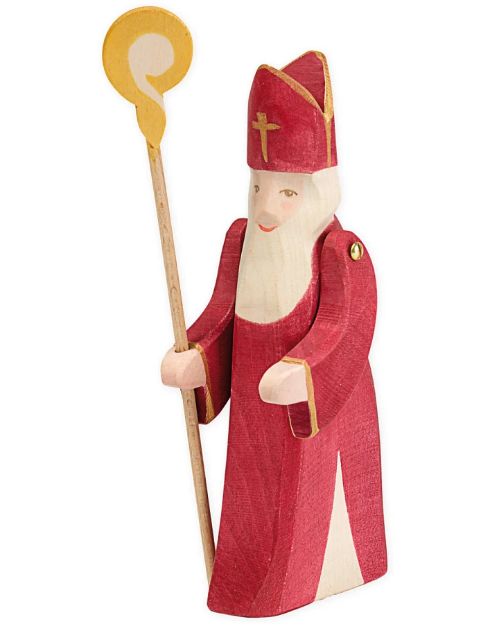 Ostheimer - Holzfigur St. Nikolaus lI