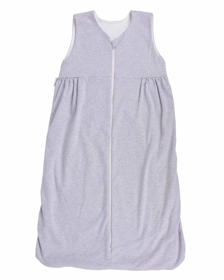 PoPoLiNi - Ganzjahresschlafsack grau-weiß 110 cm