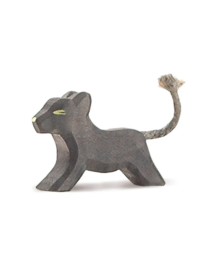 Ostheimer - Holztier Panther klein laufend