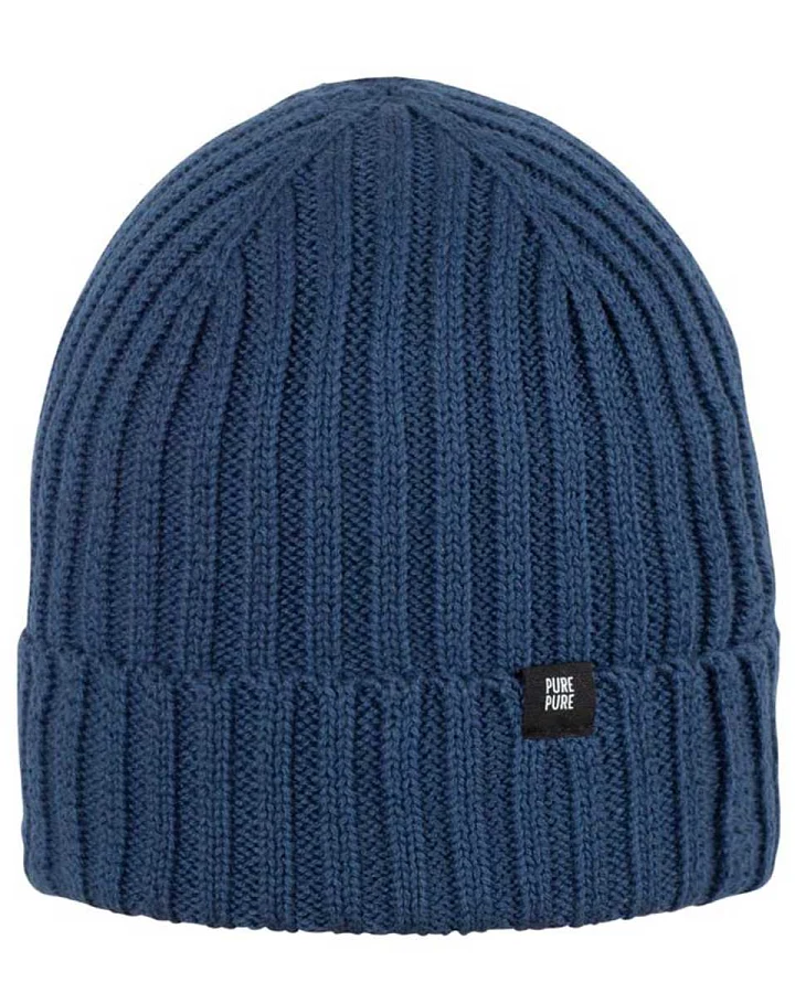 Pure Pure by Bauer - Strickmütze dark-denim