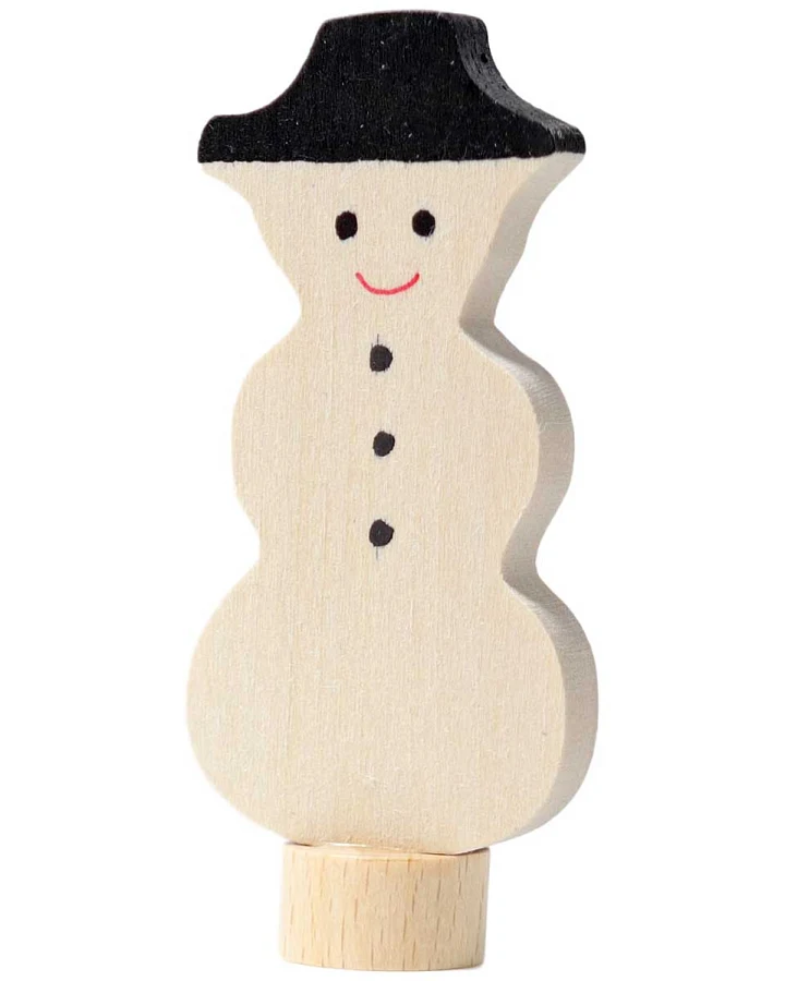 Grimms - Geburtstagsstecker Schneemann