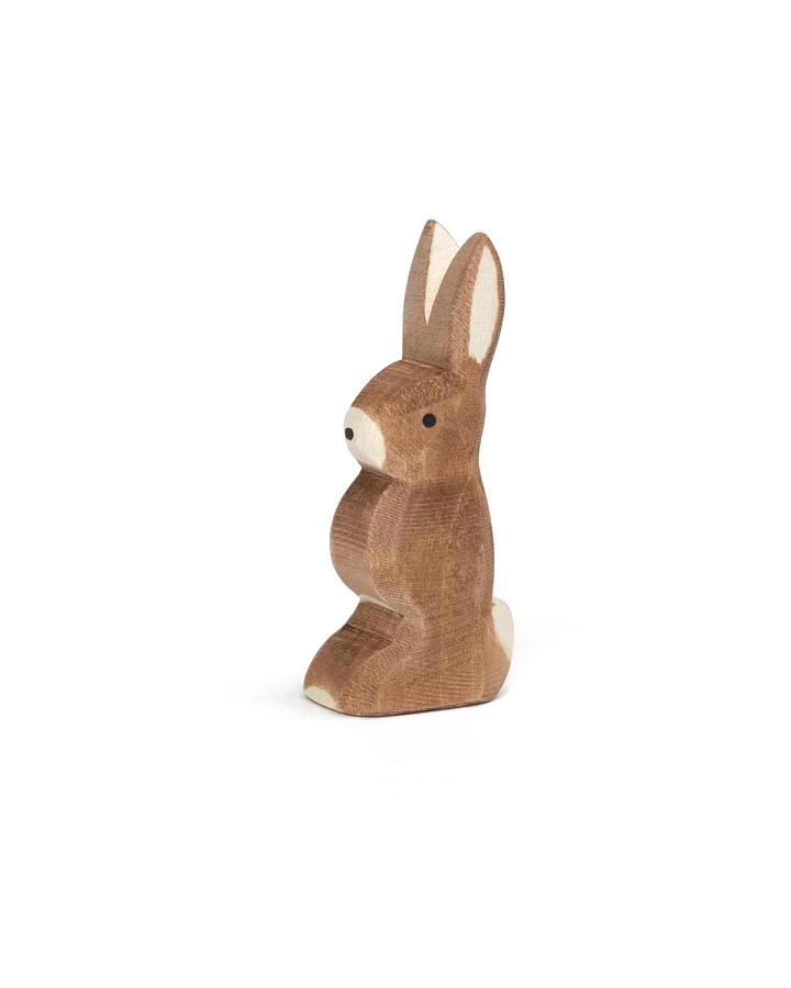 Ostheimer - Holztier Hase Ohr hoch