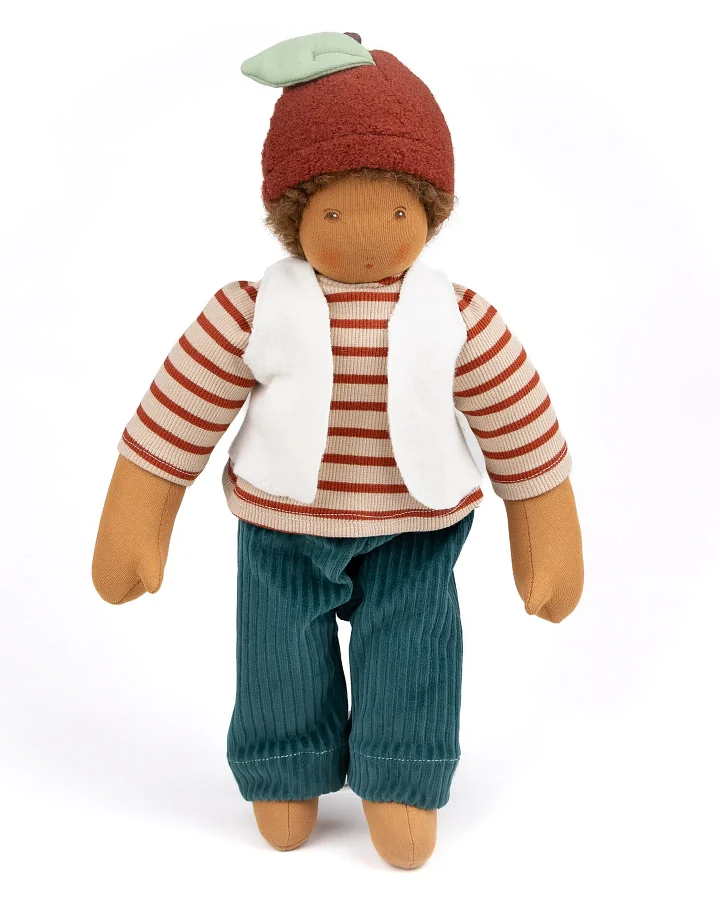 Nanchen Natur - Stoffpuppe Piet "nach Waldorf Art“