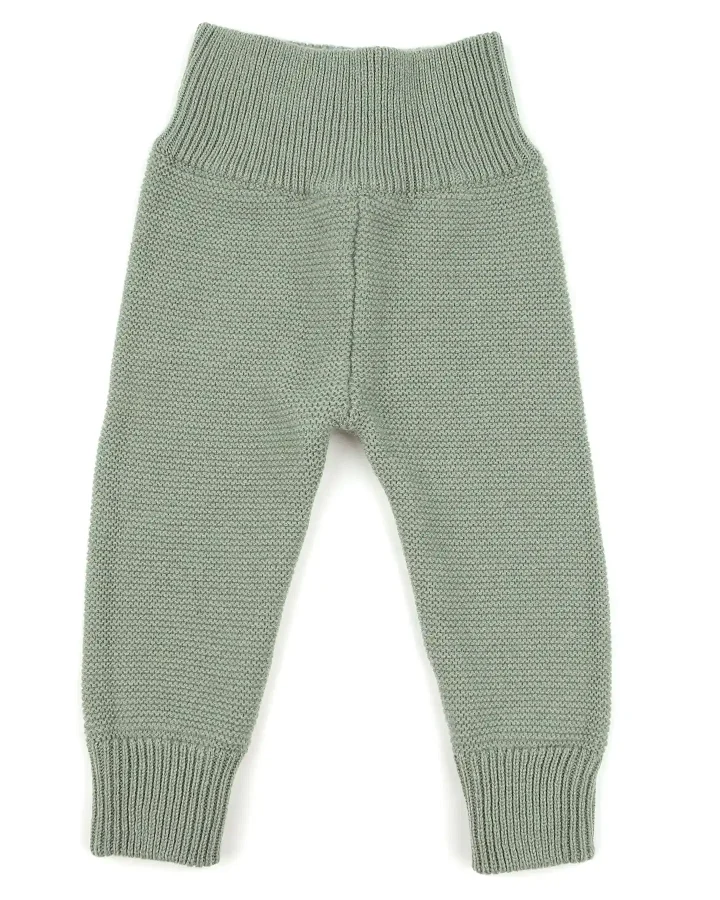 Halfen Strickerei - Strick-Hose mit Cashmere sage