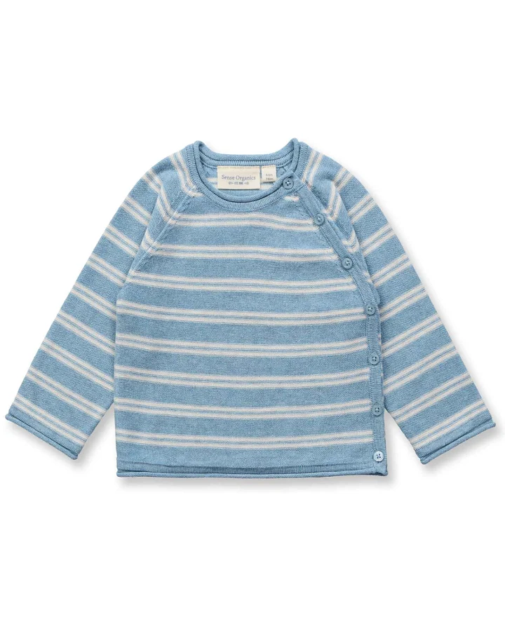 Sense Organics - Wickeljacke aquamarin-natur