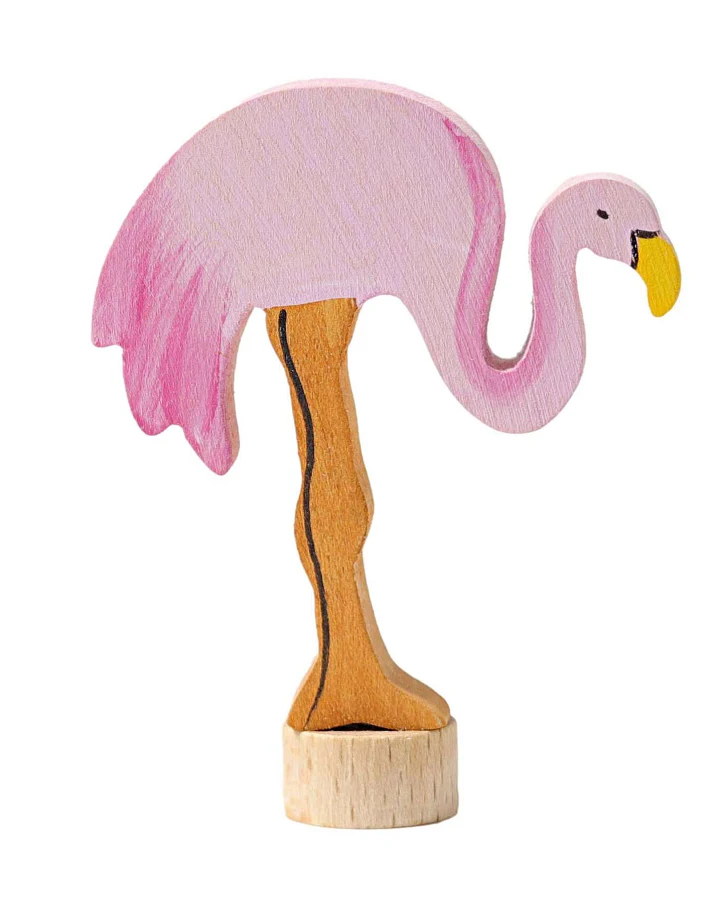 Grimms - Geburtstagsstecker Flamingo