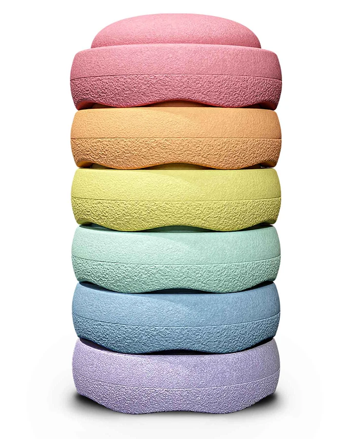Stapelstein - Stapelstein® 6er Set Original rainbow pastel