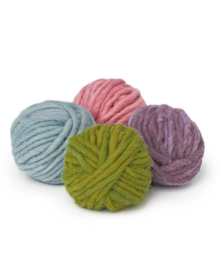 Filges - Dochtwolle in pastell Farben