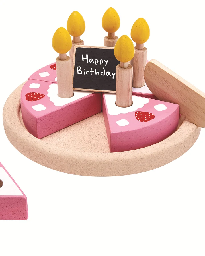 PlanToys - Geburtstagskuchen zum Schneiden