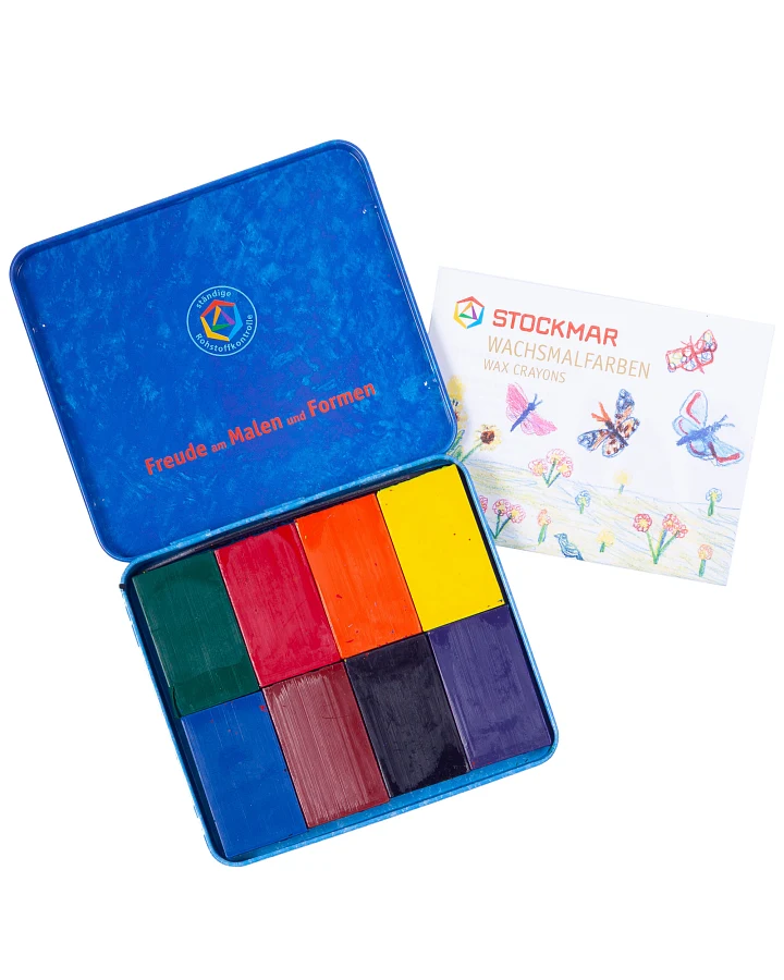 Stockmar - Wachsmalblöcke 8er Set