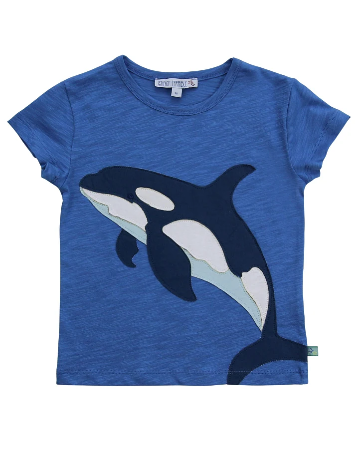 Enfant Terrible - T-Shirt "Orka" skyblue