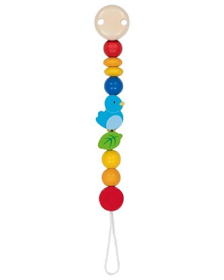 goki baby - Schnullerkette "Vogel"