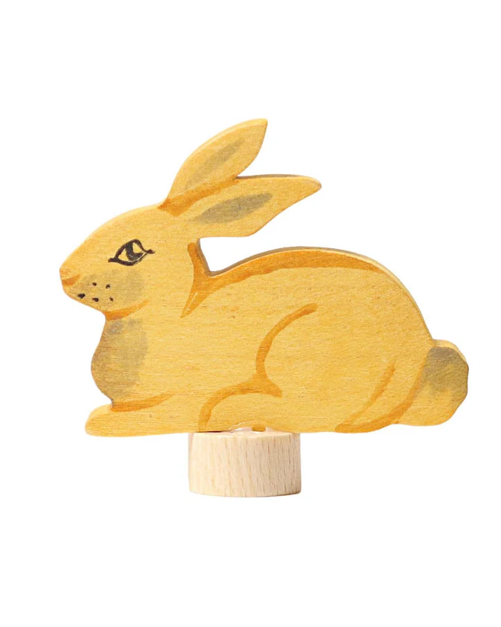 Grimms - Geburtstagsstecker Hase sitzend