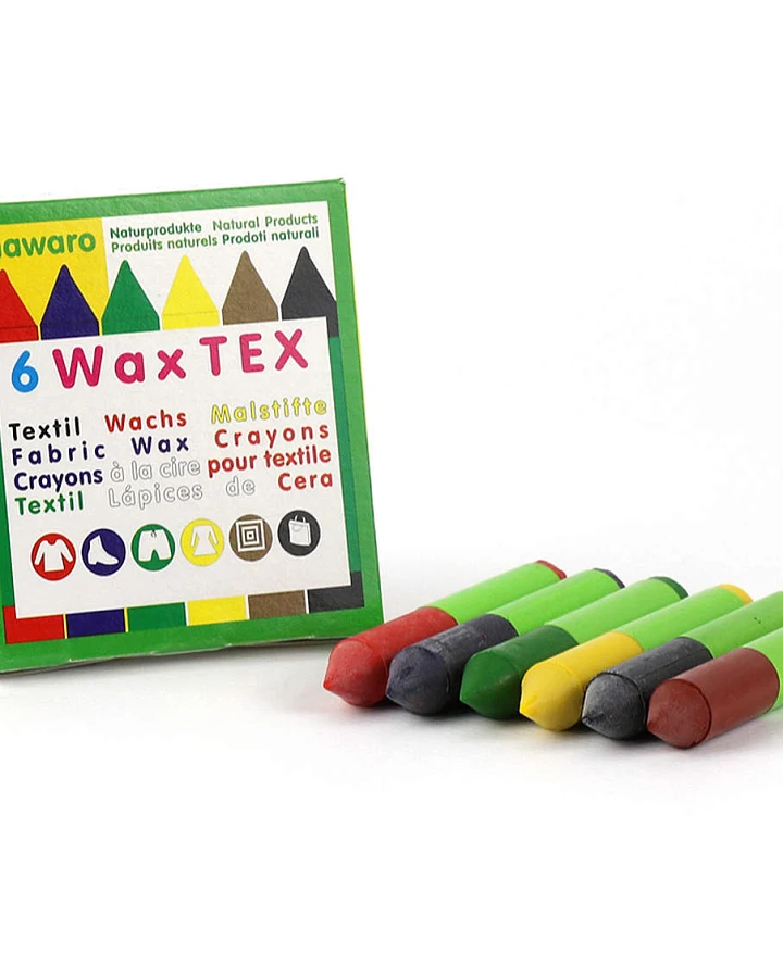 ökoNorm - Textil Wachsmaler 6 Farben