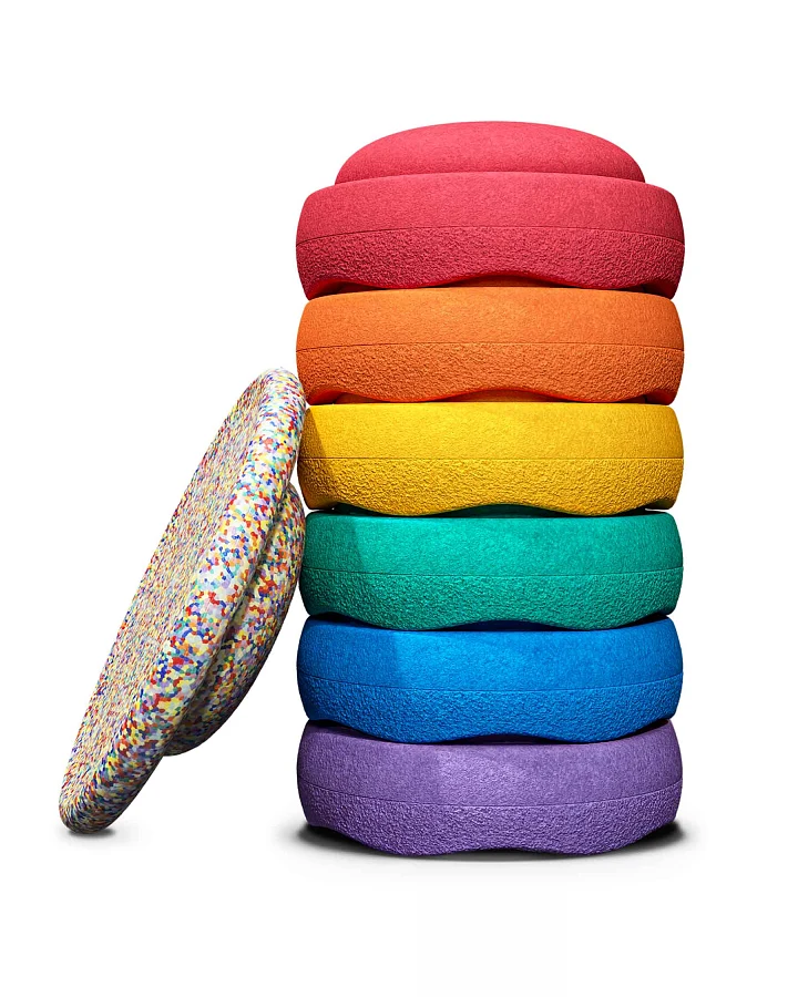 Stapelstein - Stapelstein® Rainbow Set 6+1 classic