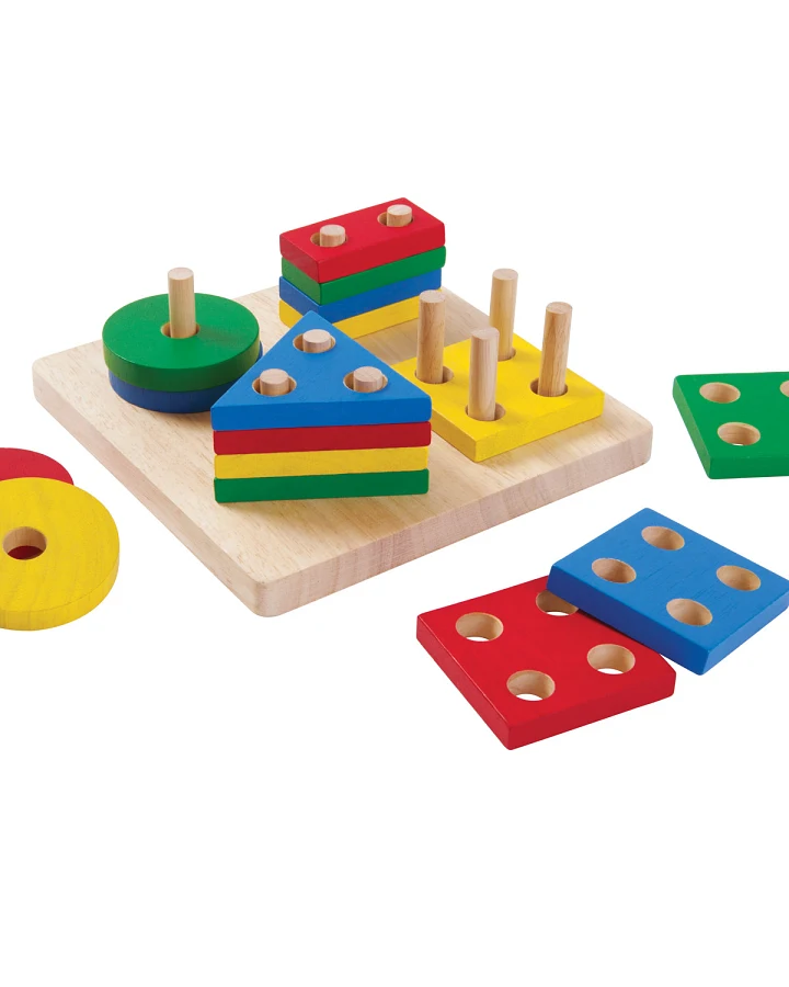 PlanToys - Sortierbrett "Geo"