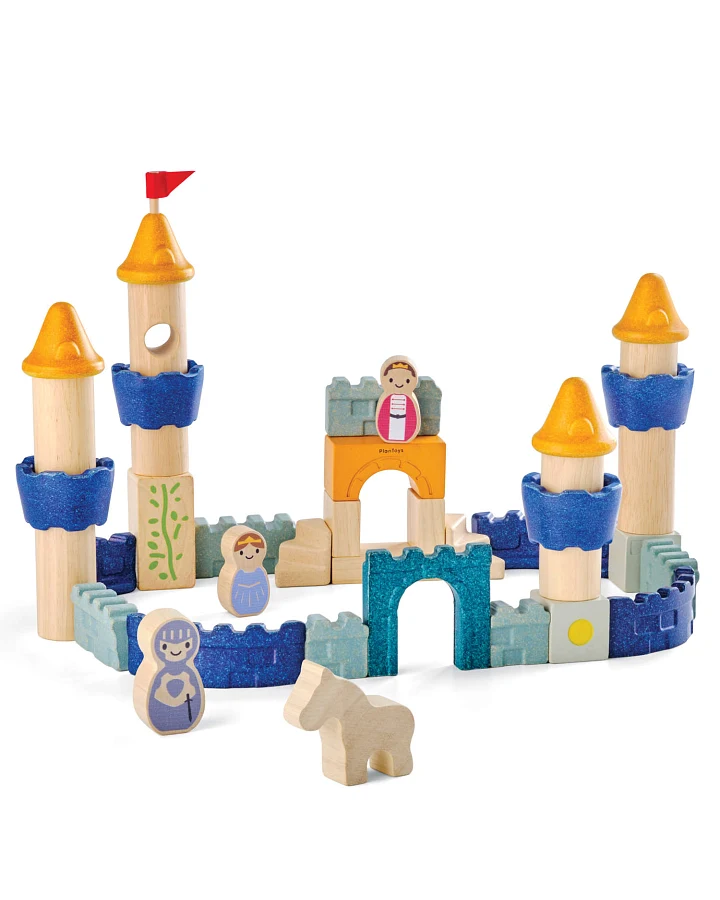 PlanToys - Bauklötze Schloss