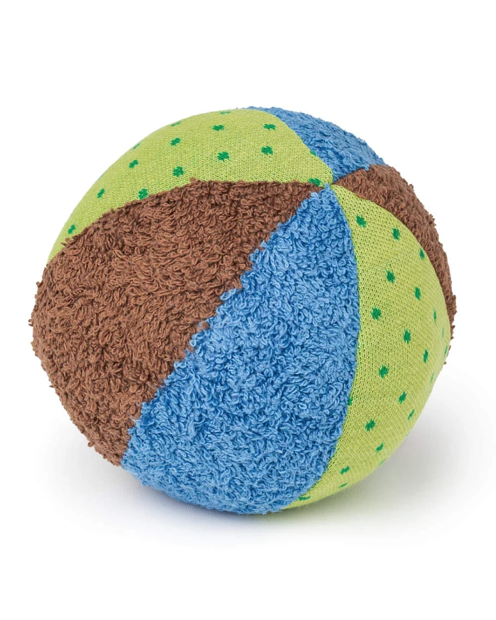 Efie - Stoff Rasselball blau-grün