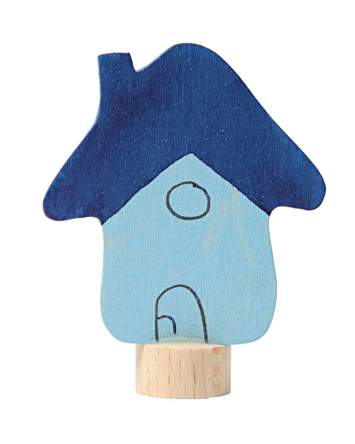 Grimms - Geburtstagsstecker blaues Haus