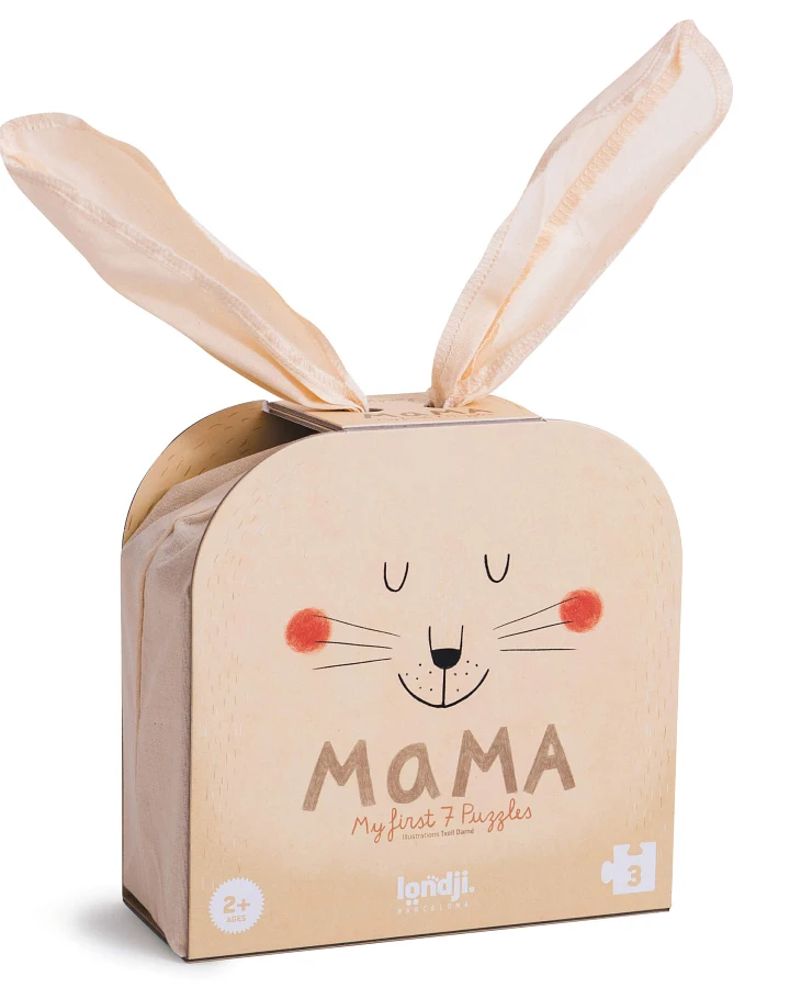 londji - Wendepuzzle "Mama" 7x3 Teile