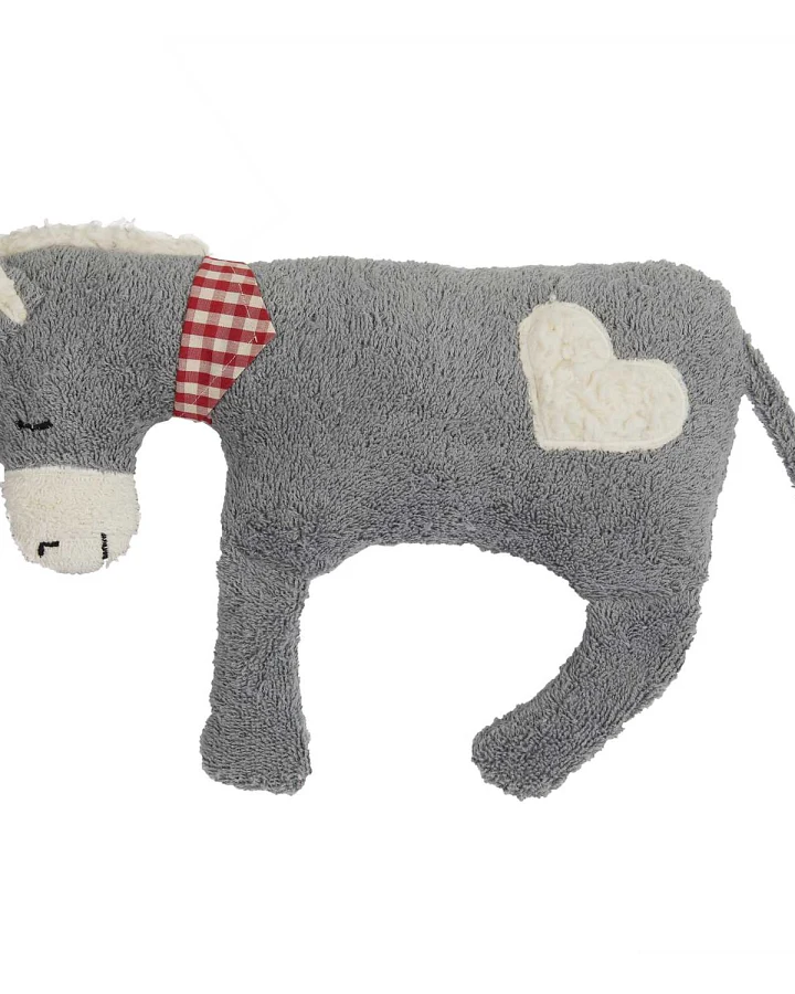 Efie - Kuschelkissen Esel grau