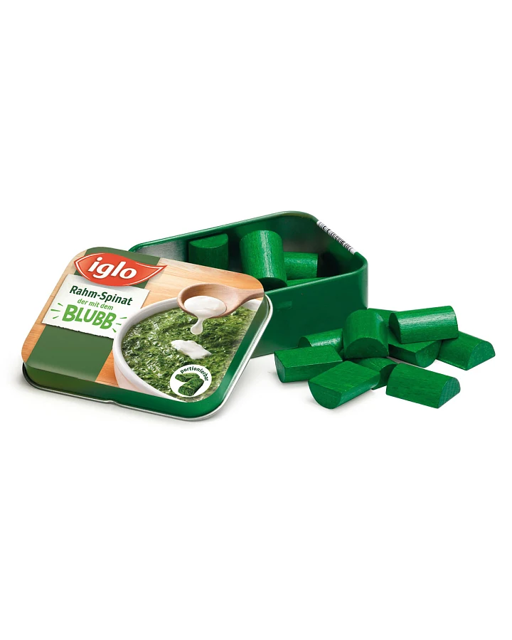 erzi - Spinat von Iglo in der Dose