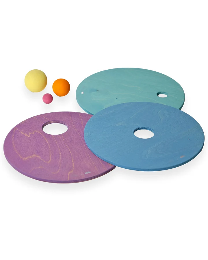 Grimms - GRIMM’S x Stapelstein® Kullerscheiben Cool Pastell