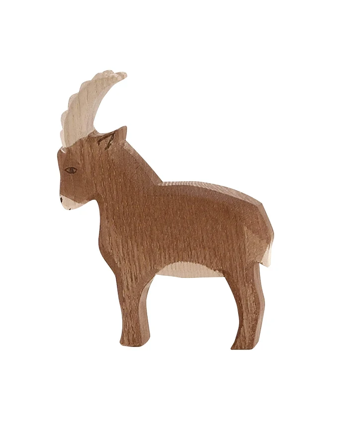 Ostheimer - Holztier Steinbock stehend