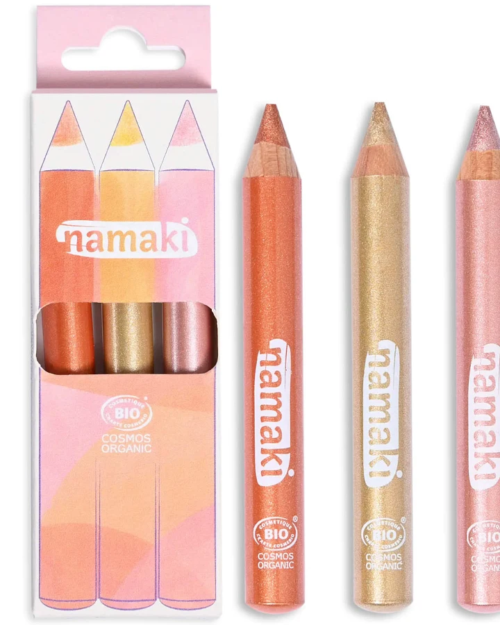 namaki - Schminkstifte "Sonnenschein" 3er Set