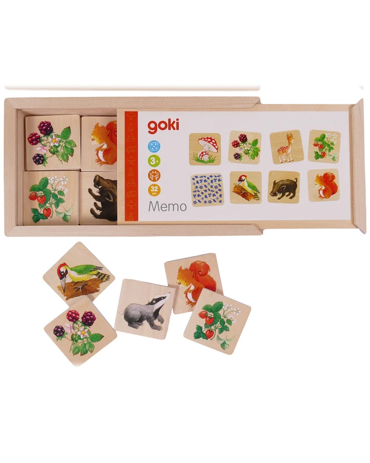 goki - Memory Holz Waldleben
