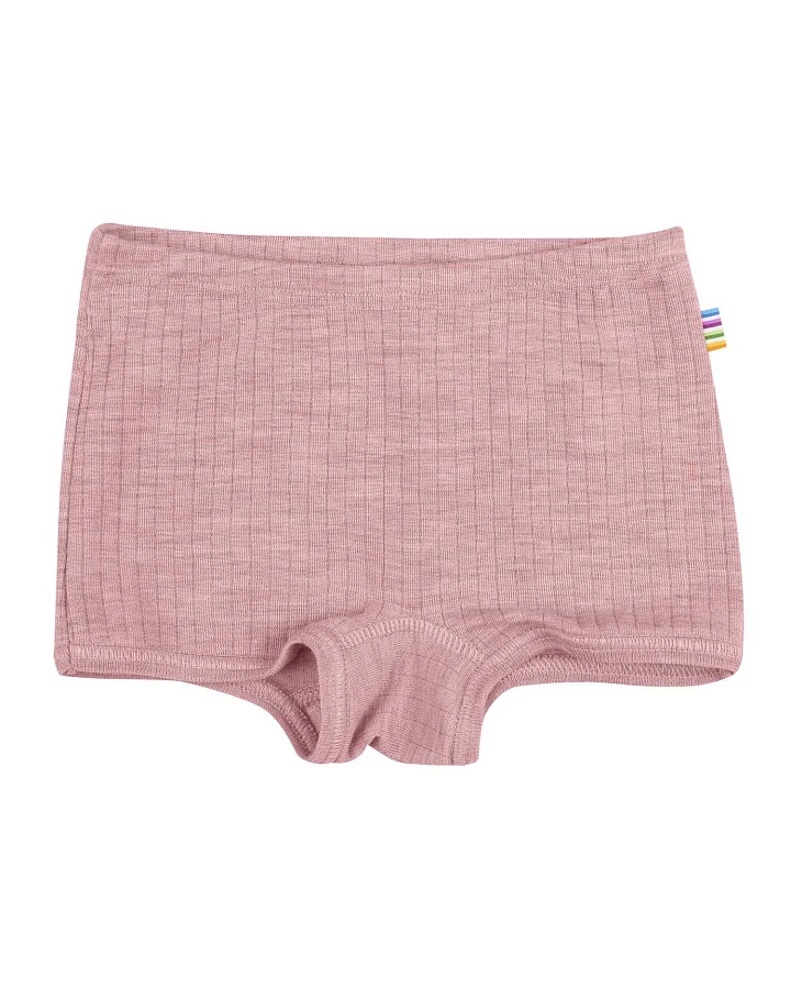 Joha - Hipster Slip Merinowolle altrosa