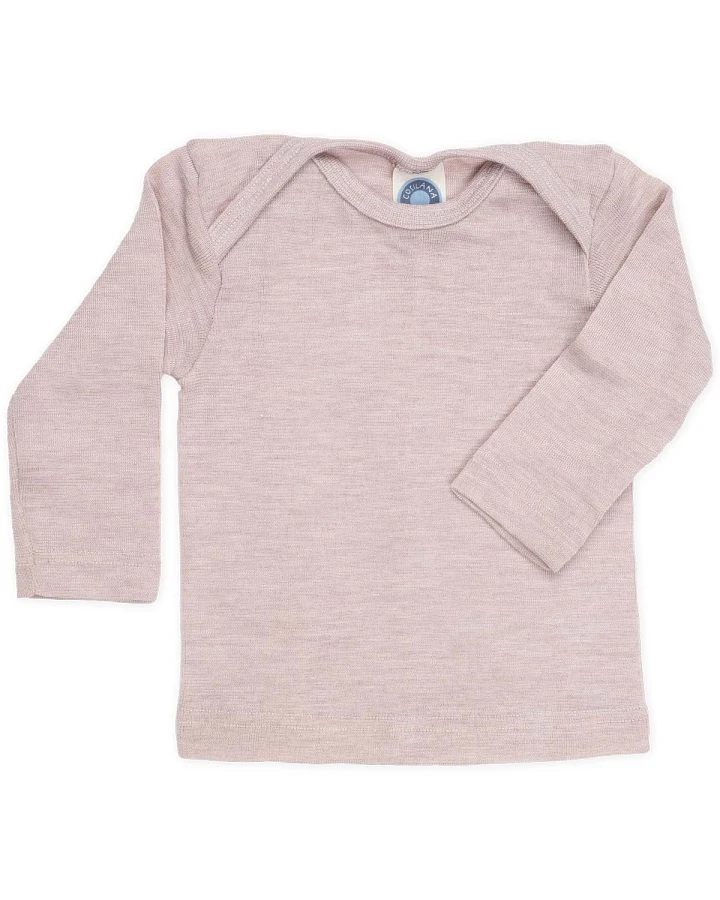 Cosilana - Schlupfhemd Wolle Seide pastell rosa