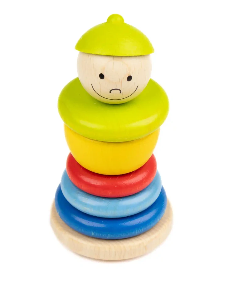 nic - Holzsteckspielzeug "Steck-Bub" 7-tlg.
