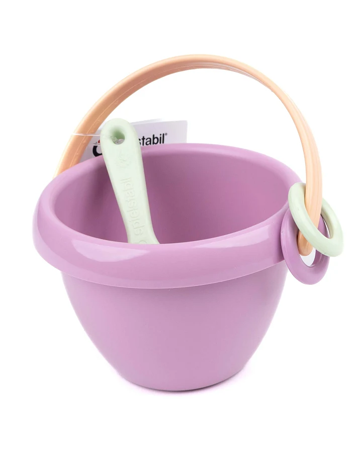 spielstabil - Mini-Eimer "Babyfoot" pastell flieder