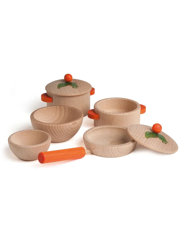 erzi - Kochset Natur Spielküche