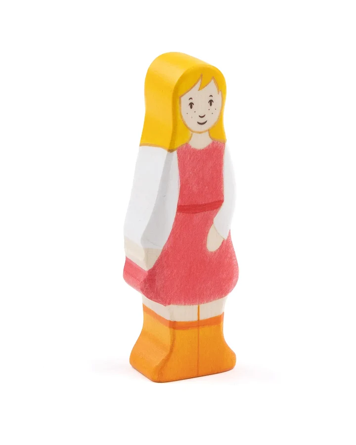 Holztiger - Holzfigur Mädchen