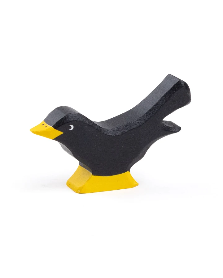 Holztiger - Holztier Vogel Amsel