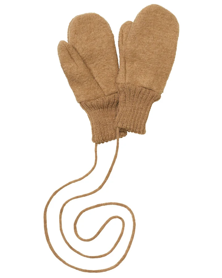 Disana - Walk-Handschuh Merinowolle Karamell Gr. 1