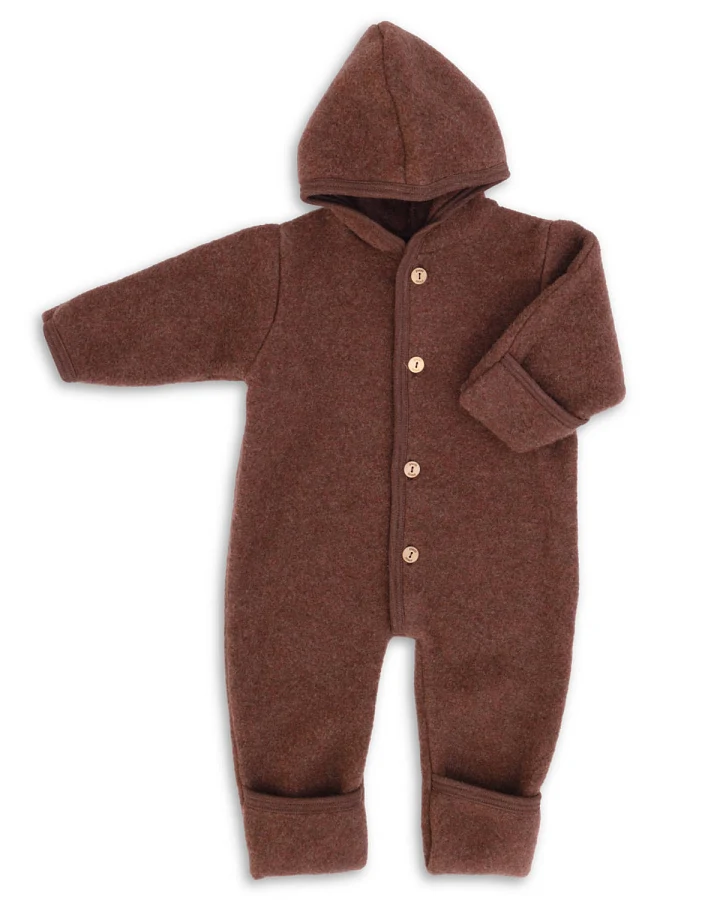 Engel - Wollfleece Overall zimt