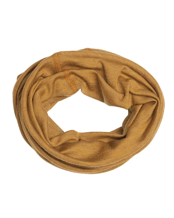 Pickapooh - Schlauchschal "Strunzl" Wolle-Seide caramel