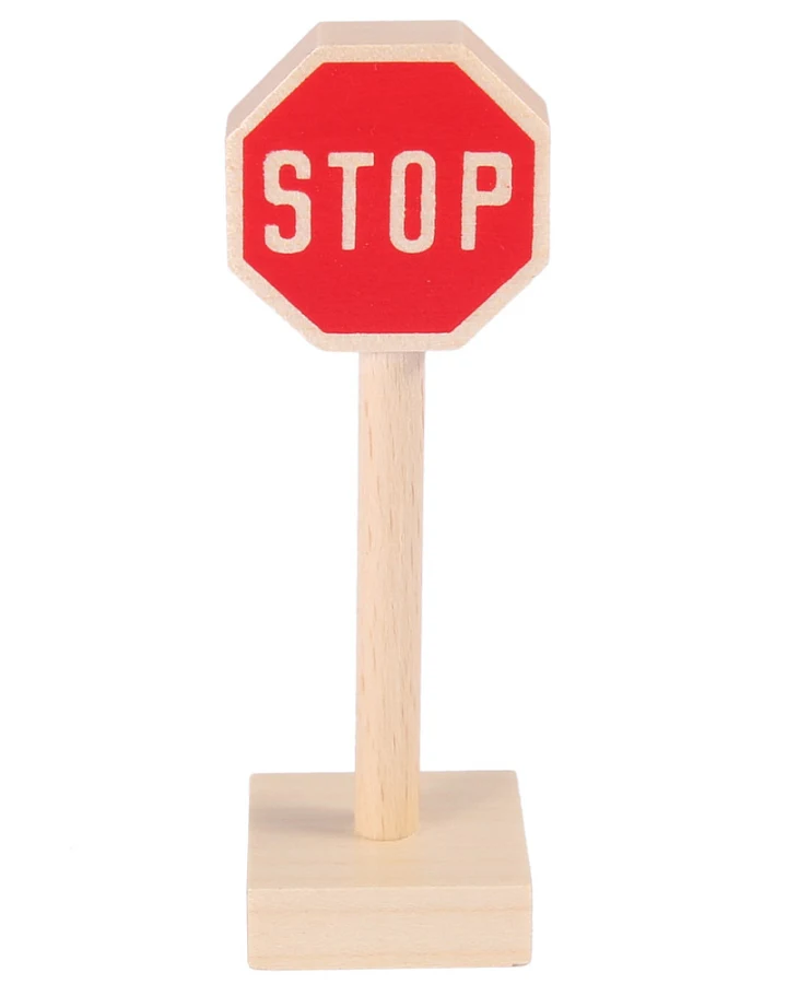 Beck Holzspielzeug - Spielzeug-Schild "STOP"