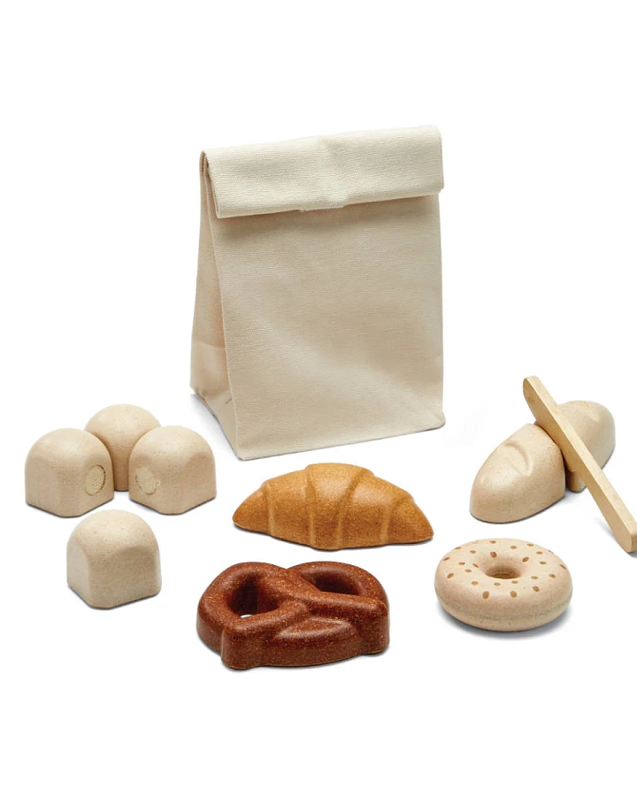 PlanToys - Brot & Brötchen schneiden