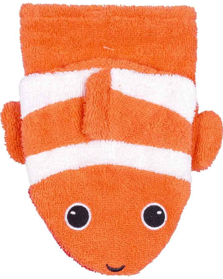 Fürnis - Waschhandschuh Kinder - Clownfisch